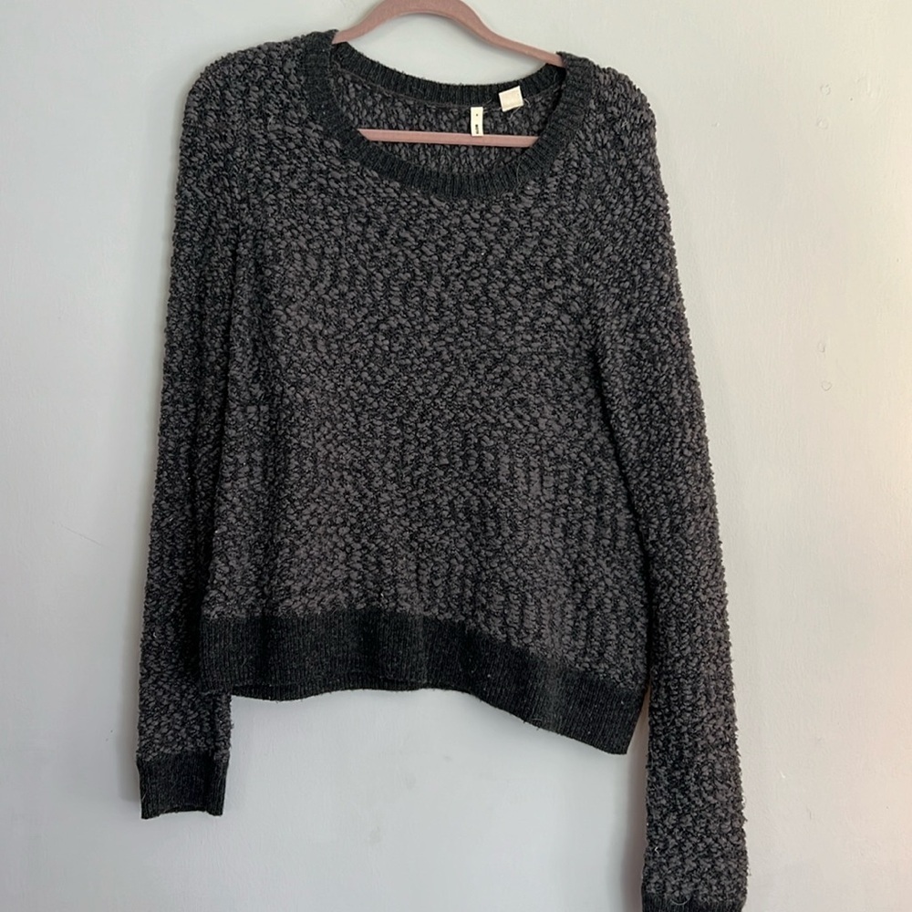 Anthropologie Moth Gray Knit Sweater​